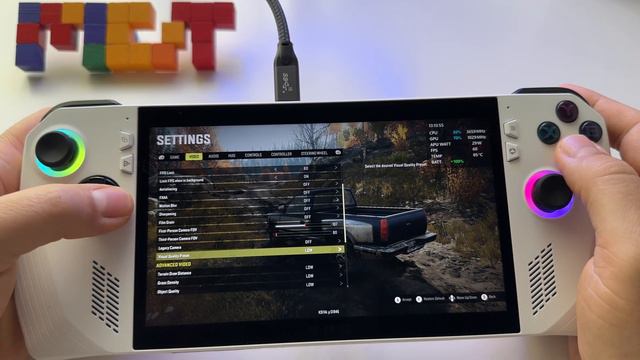 Snow Runner | Asus Rog ALLY gameplay | testing all graphics смотреть онлайн