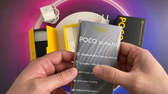 Déballage POCO X6 Pro