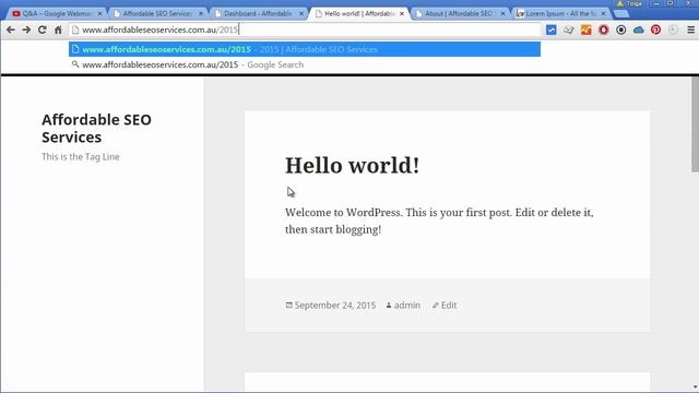 05 WordPress Posts vs WordPress Pages смотреть онлайн