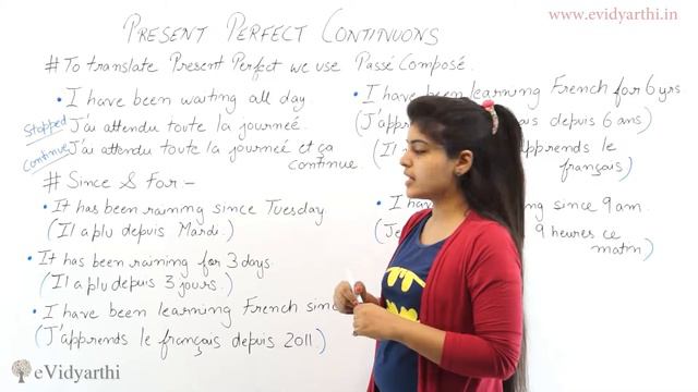 "Present Perfect Continuous" - Free French Videos смотреть онлайн