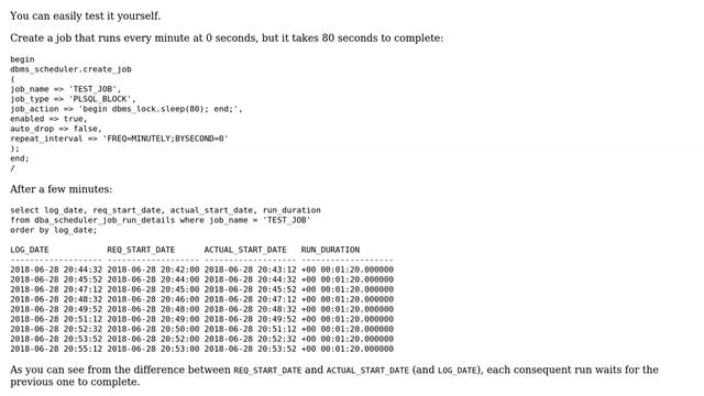 Databases: Scheduled tasks in Oracle 11g смотреть онлайн