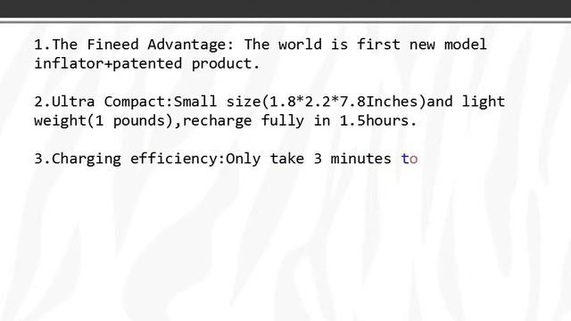Fineed Mini Electric Inflator смотреть онлайн