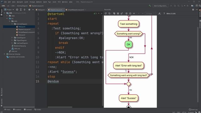 UML Basics (with PlantUML) #9: Activity Diagram - if, else and while смотреть онлайн