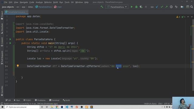 Aula 65 - Parse de Data смотреть онлайн