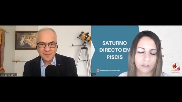 Saturno Directo en Piscis con Juan Carlos Gómez смотреть онлайн