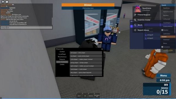 Prison Life OP Admin Commands Script