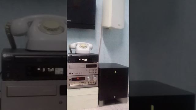 Test Yamaha RX-V10MKII, CD Sony CDB S35, klipsch aw 650, sub yamaha yst 325 смотреть онлайн