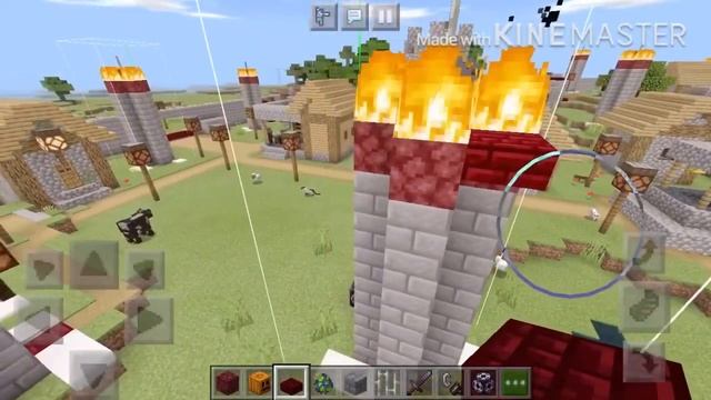 ЛУЧШАЯ ЗАЩИТА ДЕРЕВНИ В МАЙНКРАФТ POCKET EDITION!!! смотреть онлайн