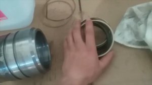 Замена манжет гидравлического цилиндра на лапе Автокрана