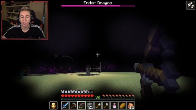 WE CHALLENGE THE ENDER DRAGON IN MINECRAFT (The End) смотреть онлайн