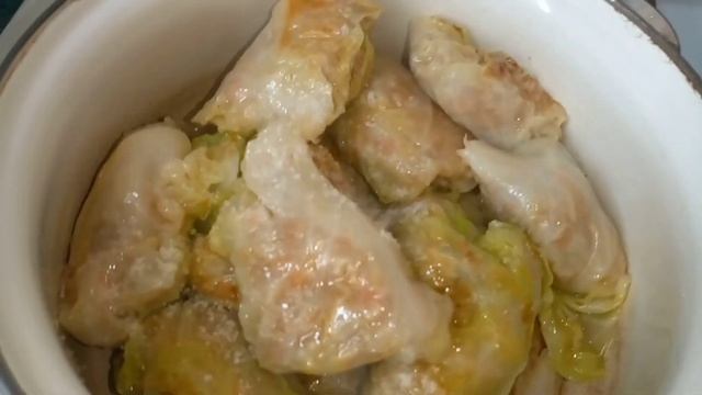 ГОЛУБЦЫ в томатно-сметанном соусе РЕЦЕПТ#голубцы##рецепт голубцов# смотреть онлайн