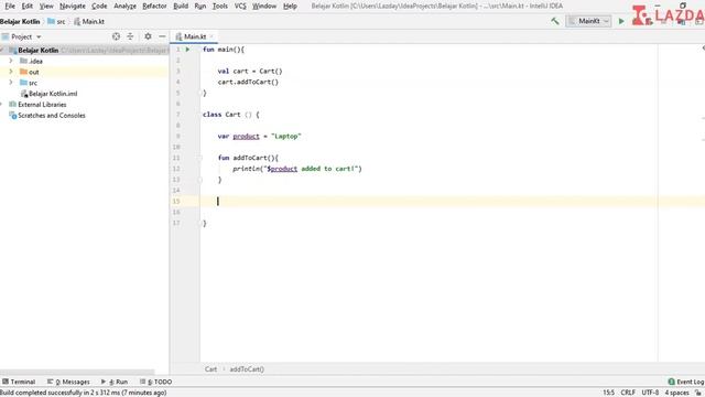 Tutorial Kotlin Dasar - 15. Init смотреть онлайн