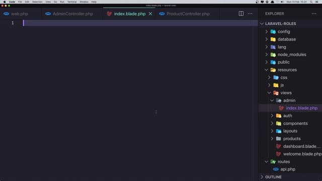 Laravel Auth Role Create an Admin Section to Separate From Users смотреть онлайн