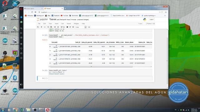 Stable Isotope Representation from Groundwater Samples with Python Pandas - Tutorial смотреть онлайн