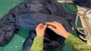 Как укоротить рукава на куртке с притачными манжетами?