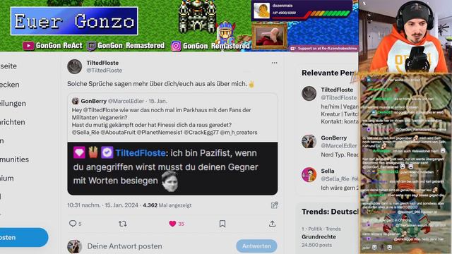 Stream Talk 🎙 Tilted und Ocelot auf Twitter kennengelernt смотреть онлайн