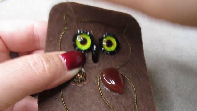 Брошь СОВА | Мастер класс ЧАСТЬ 1 | Brooch owl смотреть онлайн