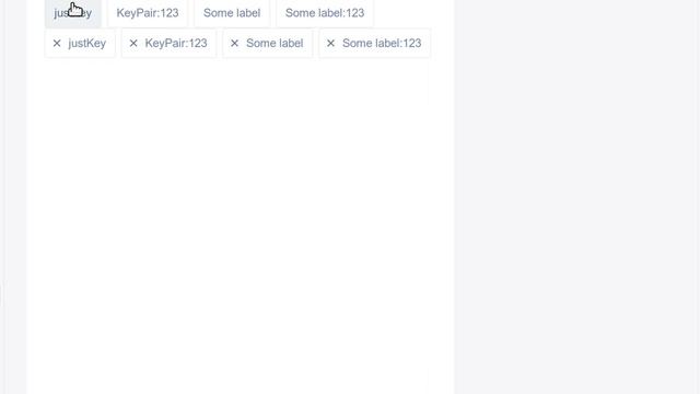 SS4 Tag react component demo смотреть онлайн