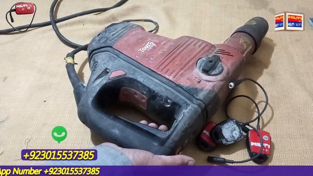 Hilti TE 60 ATC Red Light on problem Reset the Red Light off with Hilti SRT (service reset tool) смотреть онлайн