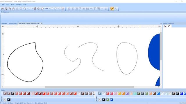 14.04 Other Node Editing Options in BERNINA DesignWorks смотреть онлайн