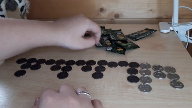 Распаковка монеток из "Пятёрочки" смотреть онлайн