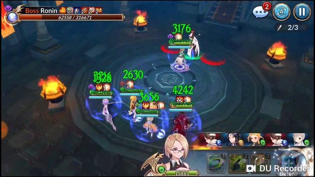 Knights Chronicle - 4 Star Advent - Taiyo - Full Auto Speed Run смотреть онлайн