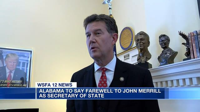 Secretary of State John Merrill says goodbye after 2 terms in office смотреть онлайн