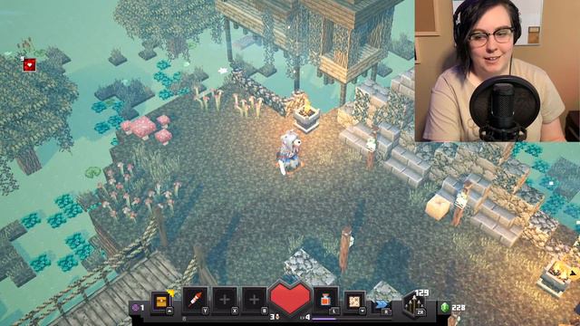 I question the existence of baby zombies (Minecraft Dungeons Part 2) смотреть онлайн