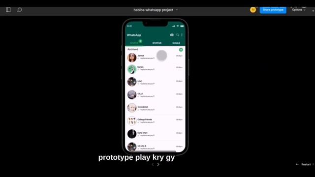 How to design WhatsApp new features using Figma #figmatips #redesign #uidesign смотреть онлайн
