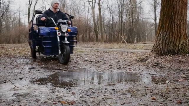 Грузовая электрическая тележка D4 смотреть онлайн