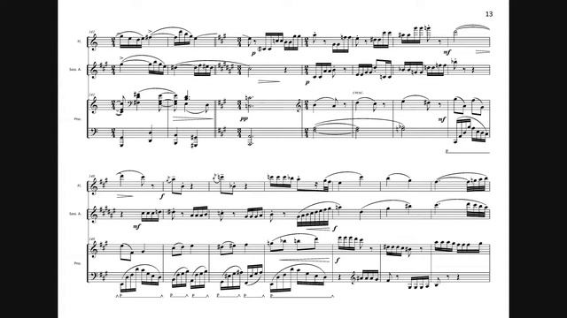 Friberg, Tomas - Trio scontroso - for flute, alto saxophone & piano смотреть онлайн