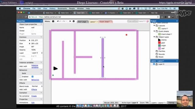 First Look: Make a Tower Defense Game with Construct 3 смотреть онлайн