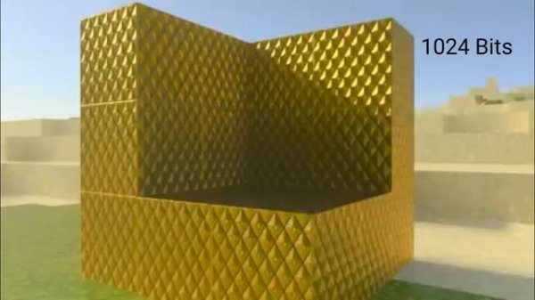 MINECRAFT GOLD BLOCK BITS , 1 BITS TO 16384 BITS , INFINITE BITS