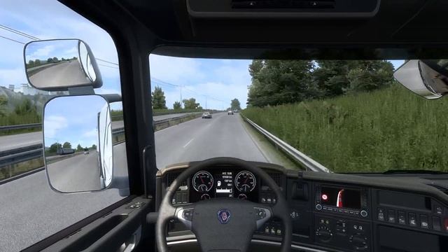 Living in a lakeside village | ETS2 Grand Utopia Map (17) | 2k-Gameplay-Xbox Controller смотреть онлайн