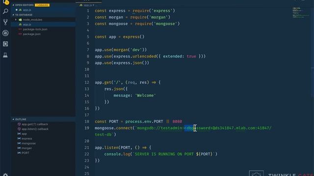 9.6 Connect Database Using Mongoose | NodeJS Bangla Tutorial | Stack Learner смотреть онлайн
