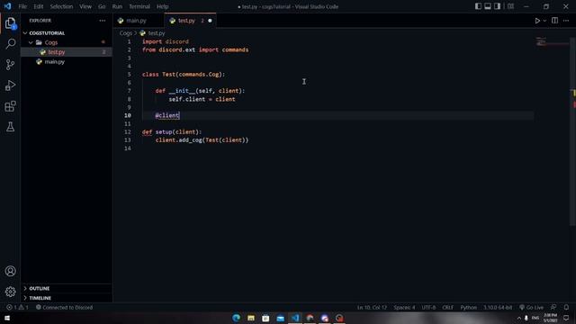 Discord.py In Arabic | Cogs [#07] | الإضافات و تقسيم الكود | Narox смотреть онлайн