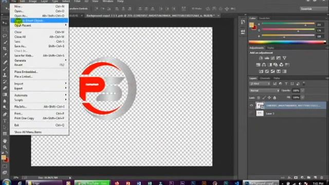 3d glass window logo mockup tutorial. Photoshop tutorial. смотреть онлайн