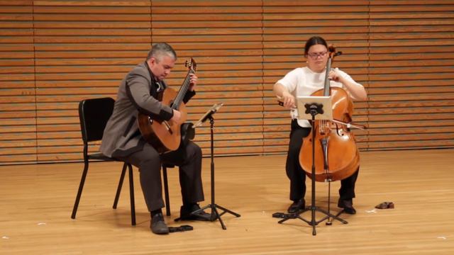Jobiniana no 4 for cello and guitar by Sergio Assad смотреть онлайн