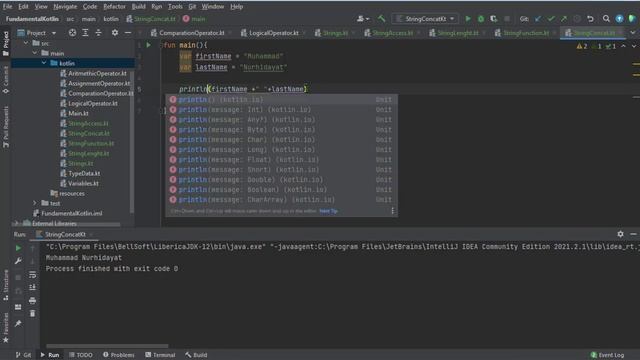 Pemrograman Kotlin - String Concatenation #15 смотреть онлайн