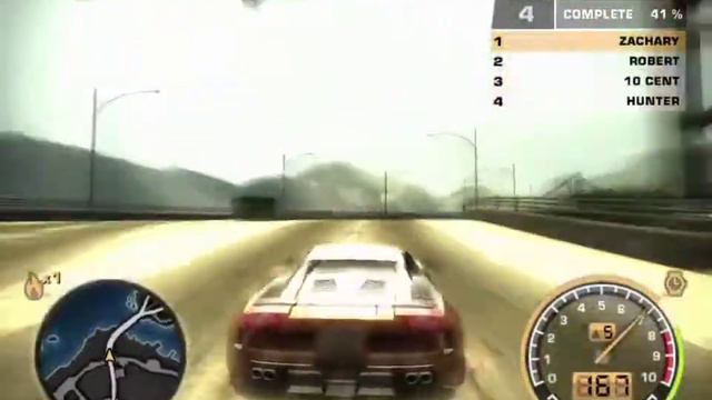 NFS Most Wanted 2005 PC Gameplay With Lamborghini Gallardo смотреть онлайн