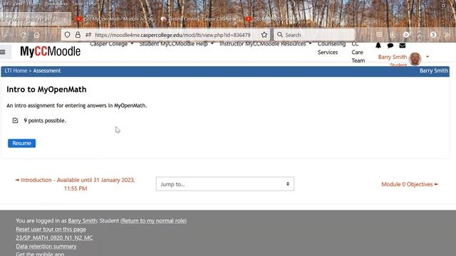 Moodle Overview Math0920 SP23 смотреть онлайн