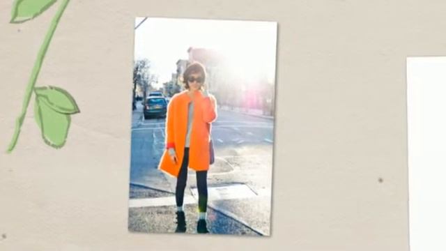 С чем носить оранжевое пальто? смотреть онлайн