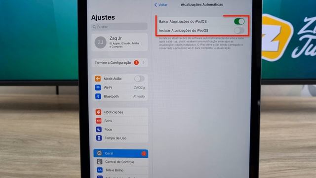 Como ATUALIZAR o SISTEMA do IPAD смотреть онлайн