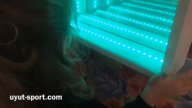 Зеркало бесконечности 3D Уют-Спорт. (Квадратное) Для сенсорной комнаты. смотреть онлайн