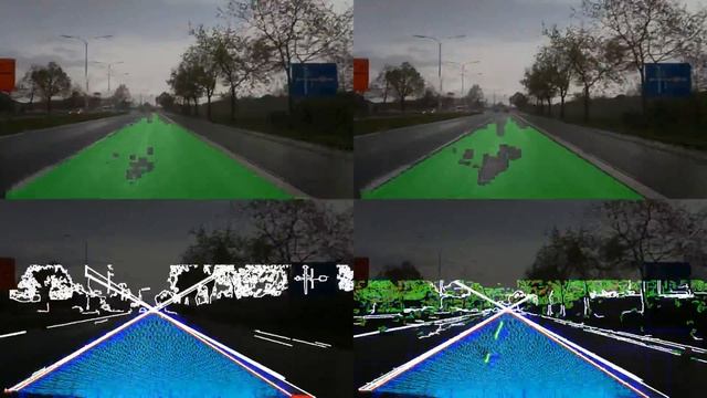Road detection improvements - Adaptive Canny Upper Threshold and Noise Supression - Rainy set смотреть онлайн