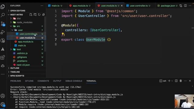 NestJS Crash Course: Learn the Fundamentals and Create a User CRUD API смотреть онлайн