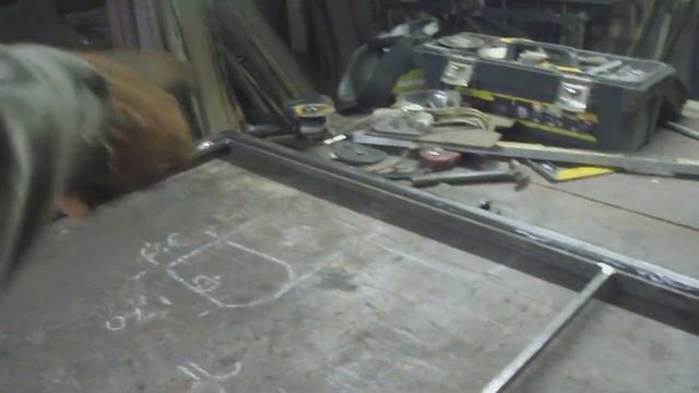 Калитка с елементами ковки и кодовым замком