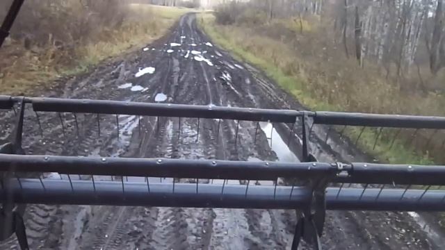 "КОЛХОЗ" 10 уборка перегон комбайна смотреть онлайн