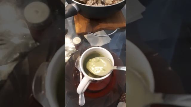 Мой обед ! Суп спаржа! Как готовить !