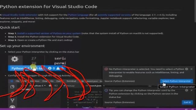 Ubuntu + Python 3 = Visual Studio Code смотреть онлайн